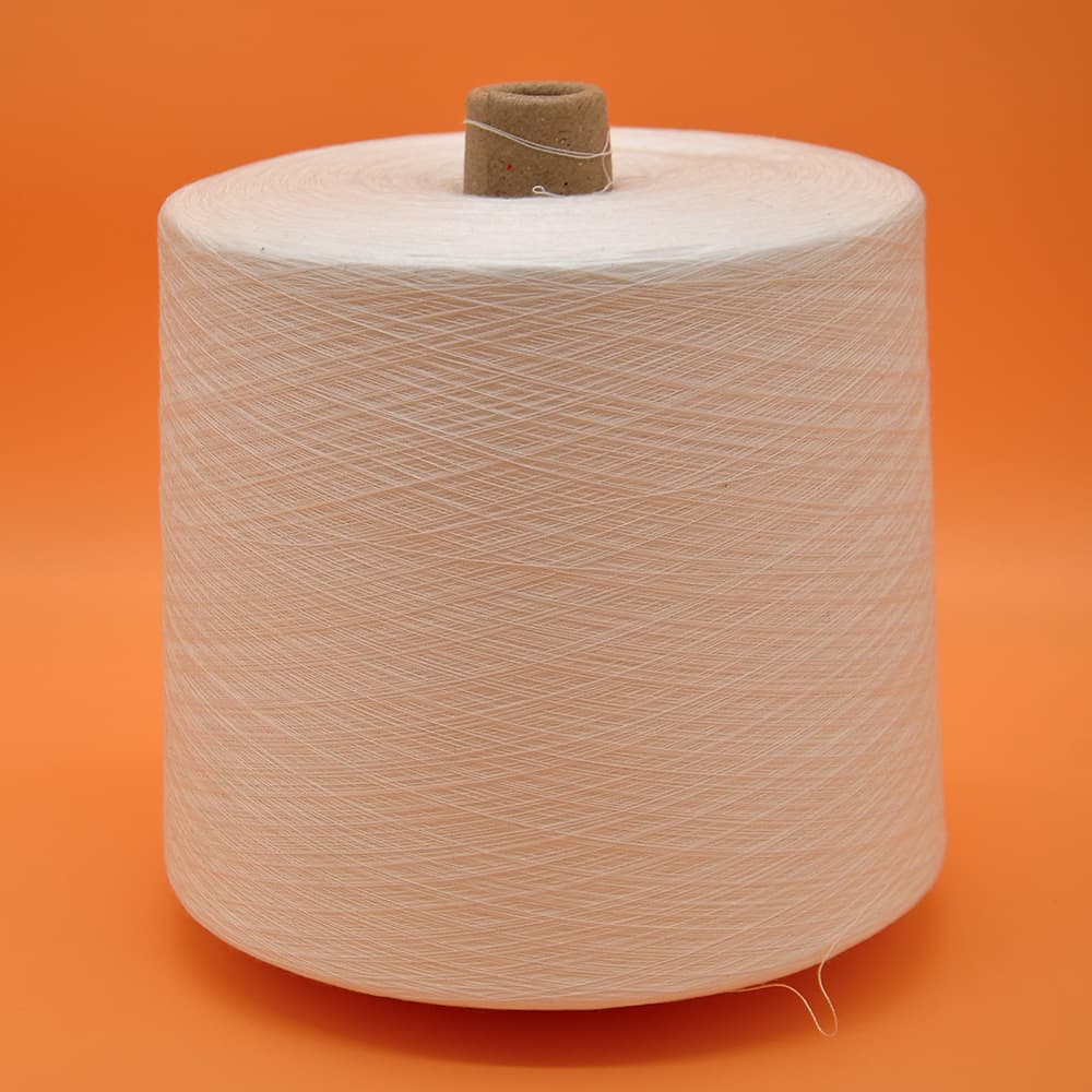 Raw White Heat Setting Cheap Polyester Yarn 60s_2